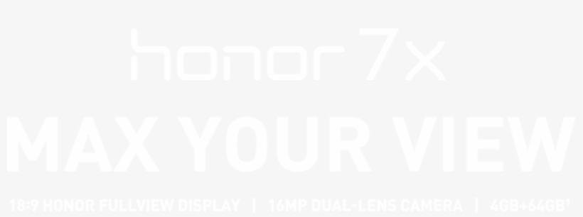 Honor Full View Display - Huawei, transparent png download