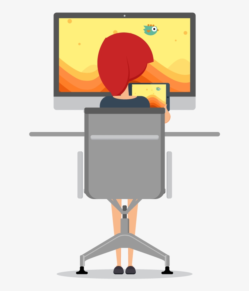 Airserver Converts Your Mac Into A Multiplayer Game - Office Chair, transparent png download