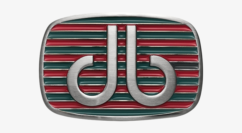 Pink And Aqua Stripe Buckle - Emblem, transparent png download