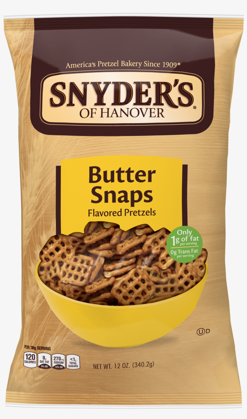 Butter Snap Pretzels, transparent png download