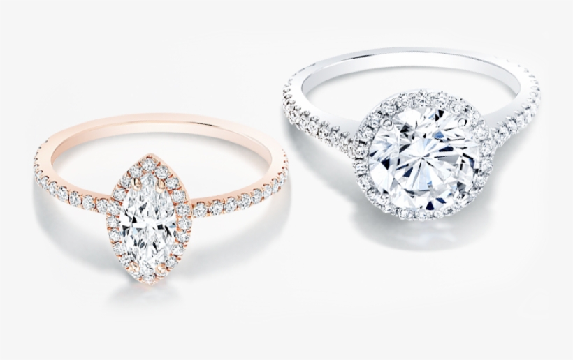 Shop By Diamond Shape - Engagement Ring, transparent png download