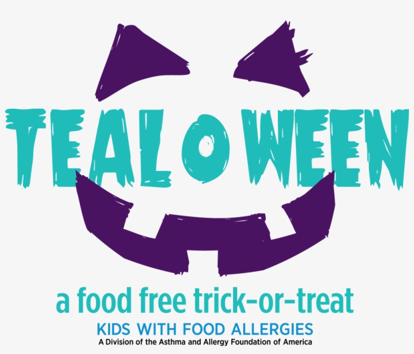 Tealoween Food Free Trick Or Treat - Poster, transparent png download