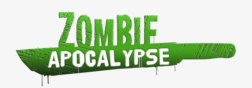 Zombie Logo Green Textured - Graphic Design, transparent png download