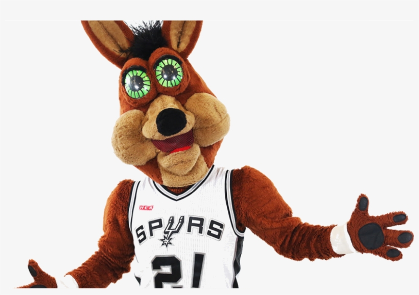 If Your School Is Able To Raise The Most Funds, Receive - San Antonio Spurs Coyote, transparent png download