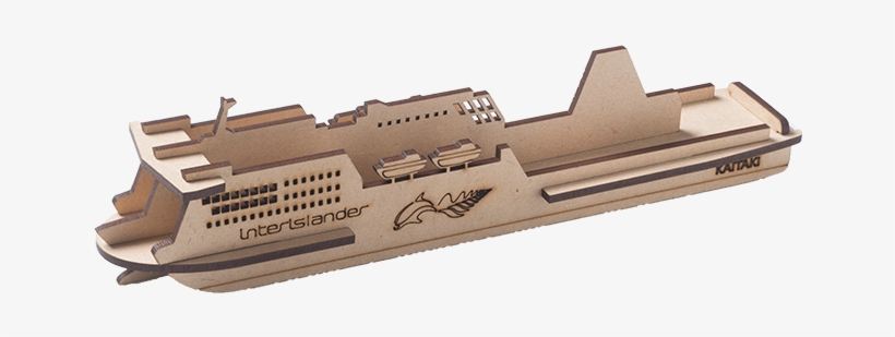 Interislander Wooden Model Ferries - Scale Model, transparent png download