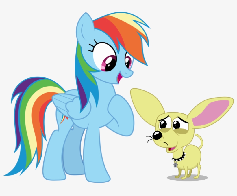 Pound Puppies, Rainbow Dash, Safe, Simple Background, - Cartoon, transparent png download
