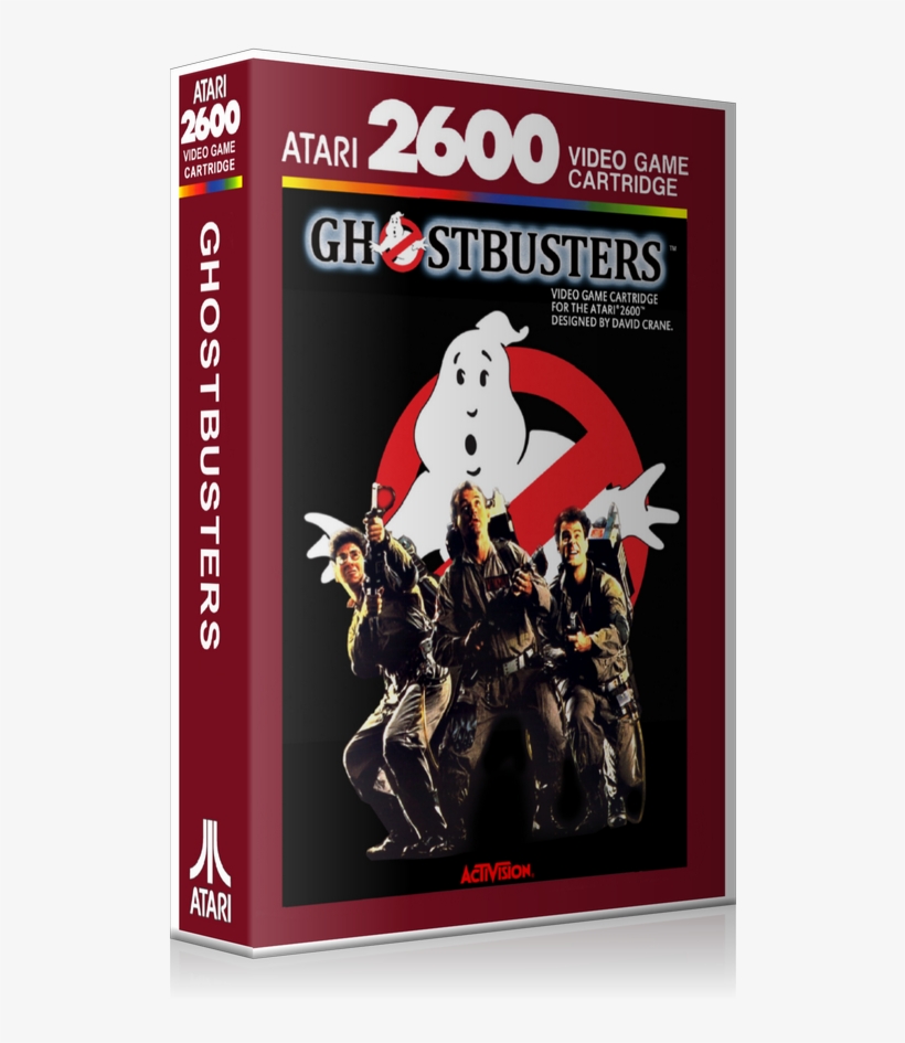 Ghost Busters Atari 2600 Game Cover To Fit A Ugc Style - Ghostbusters 1, transparent png download