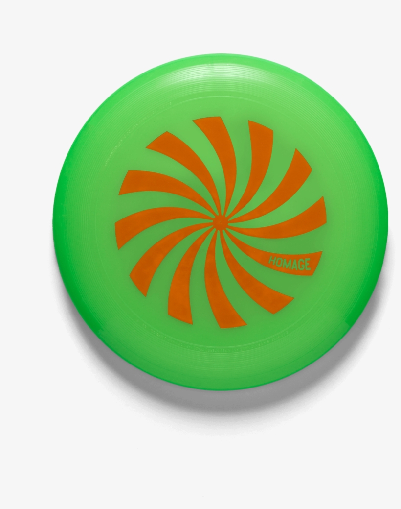 Homage Spiral Frisbee - Circle, transparent png download