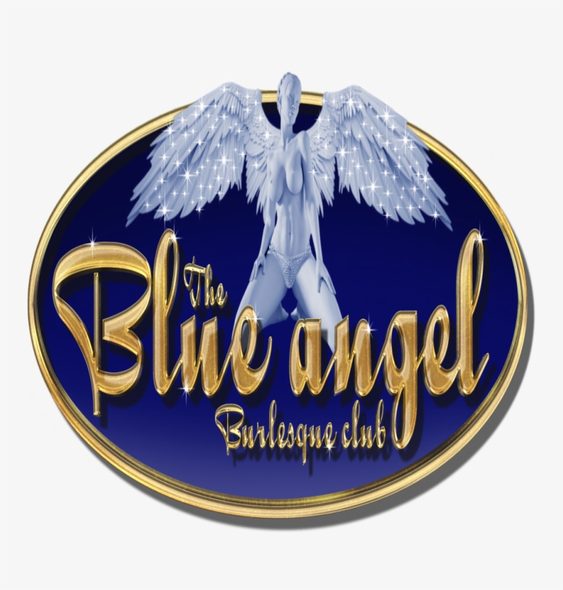 Blue Angel Burlesque Club - Emblem, transparent png download