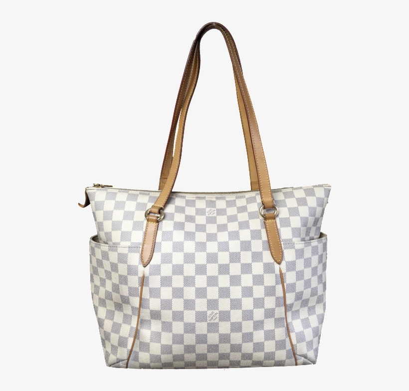 Louis Vuitton Damier Azur Canvas Totally Mm - Louis Vuitton, transparent png download