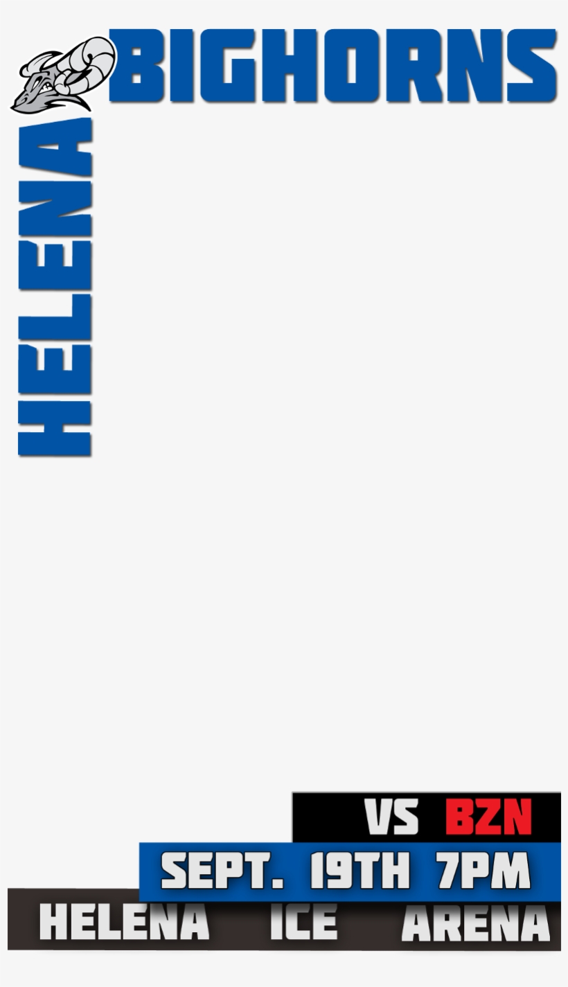 Here Are Two That I Have Designed For The Launch Of - Helena Bighorns, transparent png download