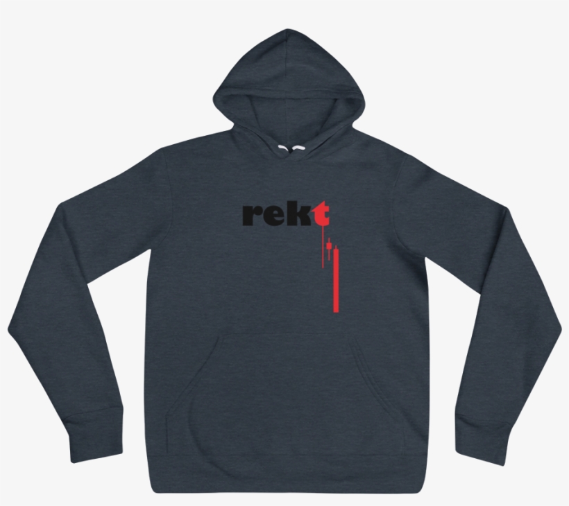 Rekt Unisex Hoodie - Sweatshirt, transparent png download