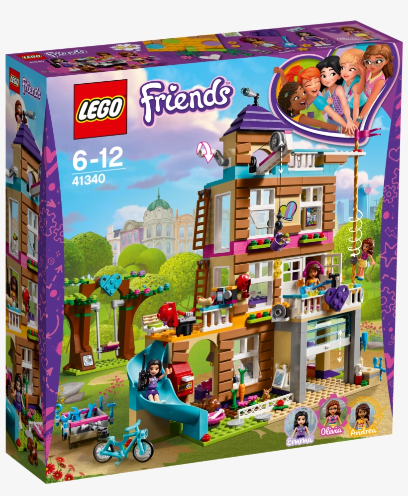 Lego Friendship House - Lego Friends Friendship House 2018, transparent png download