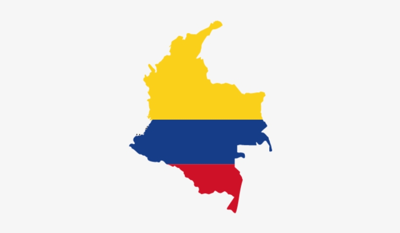 Bayport Colombia - Colombia Flag And Map, transparent png download