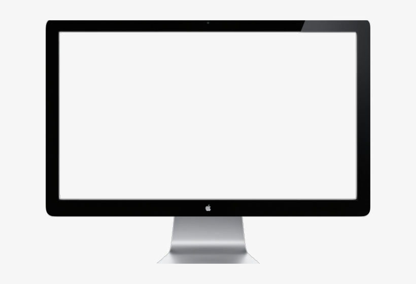 Macbook Clipart Mac Desktop - Computer Monitor Png, transparent png download