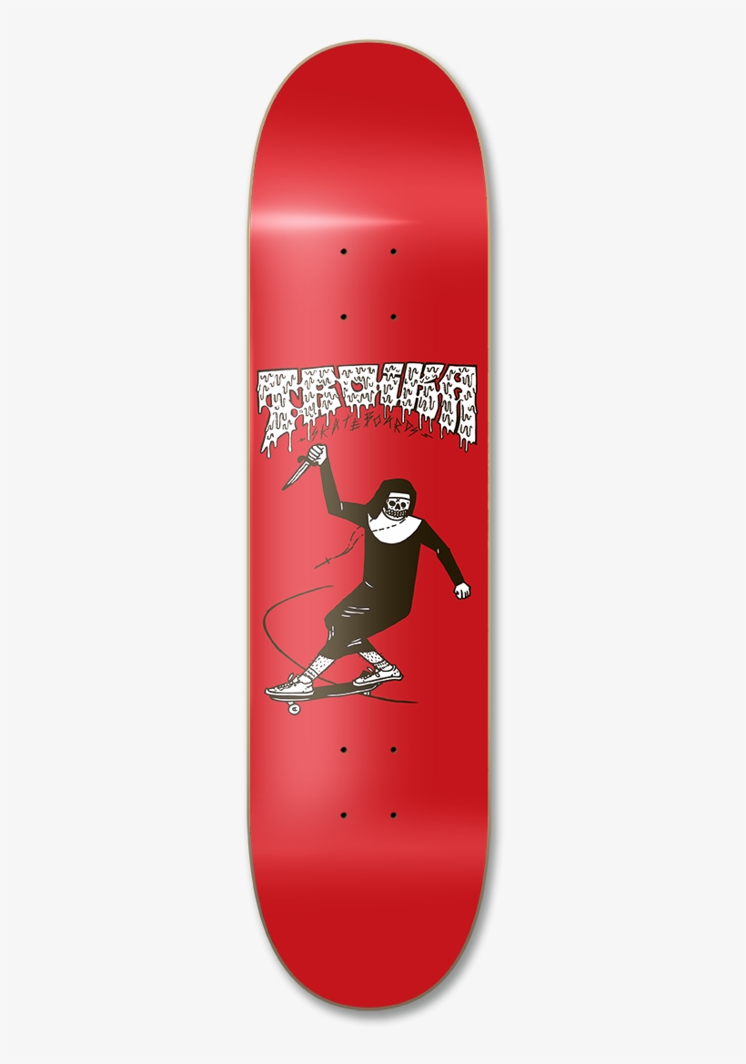 Skate Nun - Red - Skateboarding, transparent png download