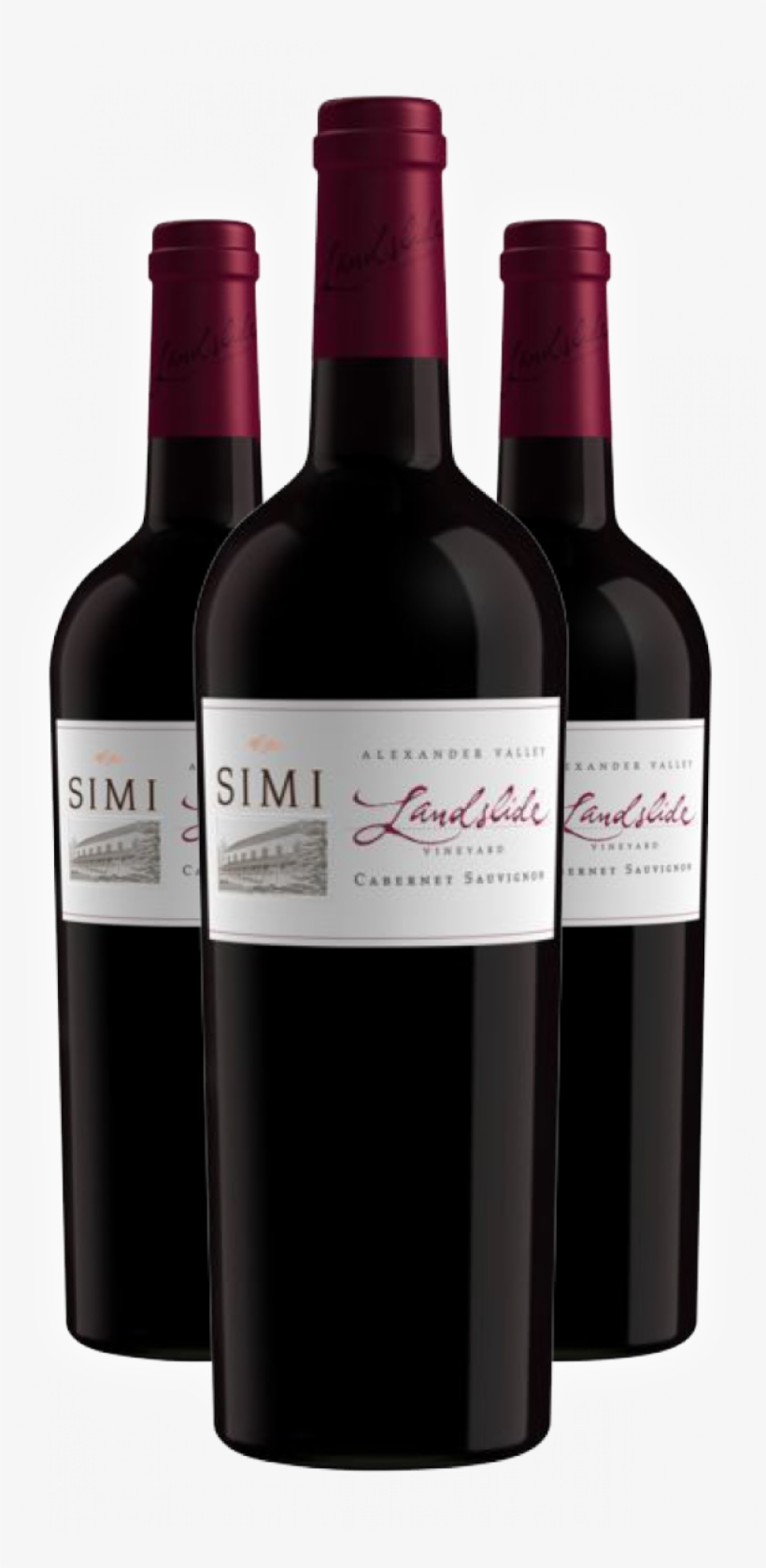 4 Course Chef-crafted Menu Featuring Simi Vineyards - Wine Bottle, transparent png download
