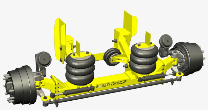 Tag Or Pusher Axle Suspension - Radio-controlled Car, transparent png download