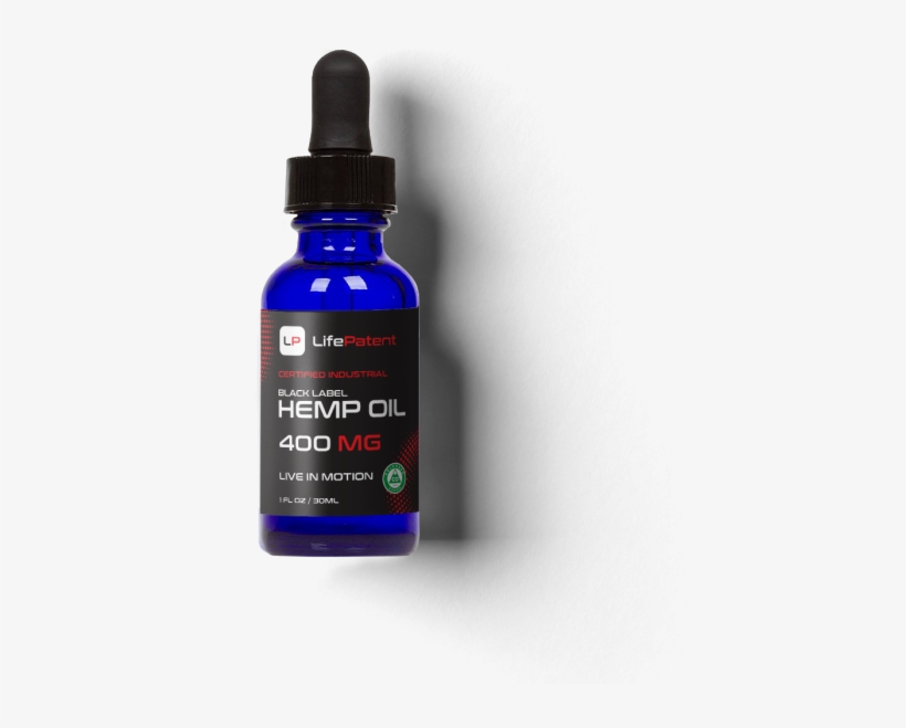 Black Label Hemp Oil-400mg - Hemp Oil, transparent png download