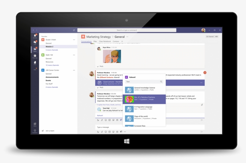 Kahoot Mockup - Utility Software, transparent png download
