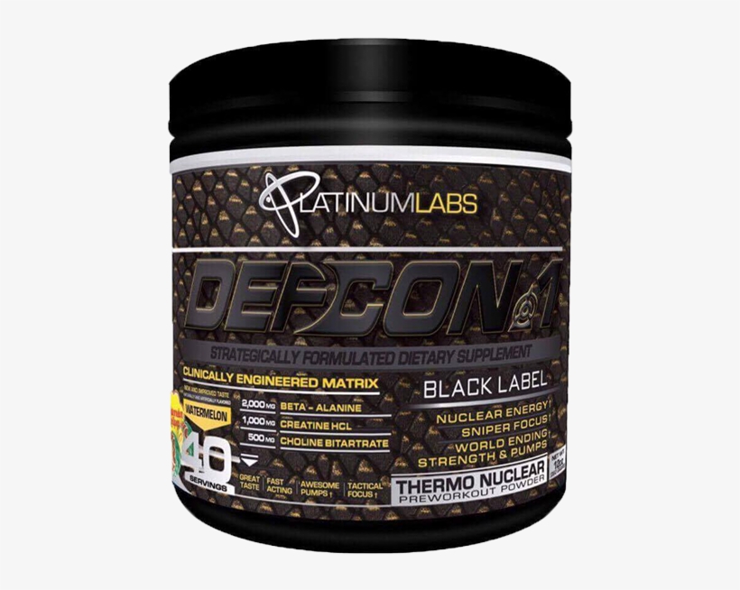 Platinum Labs Defcon 1 Black Label - Animal, transparent png download