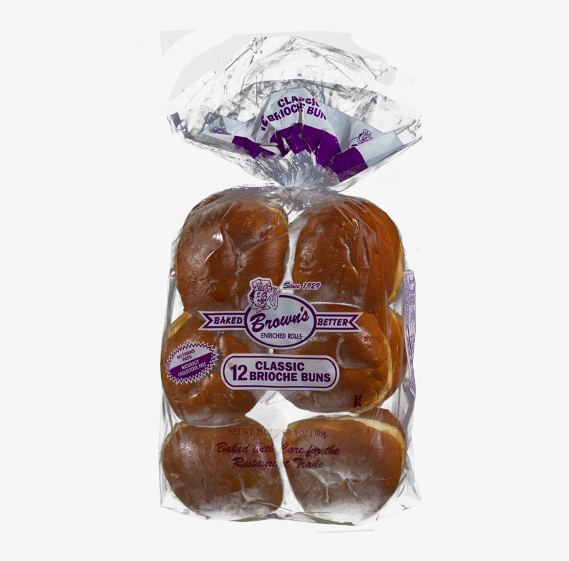 5′ Brioche Bun - Bun, transparent png download