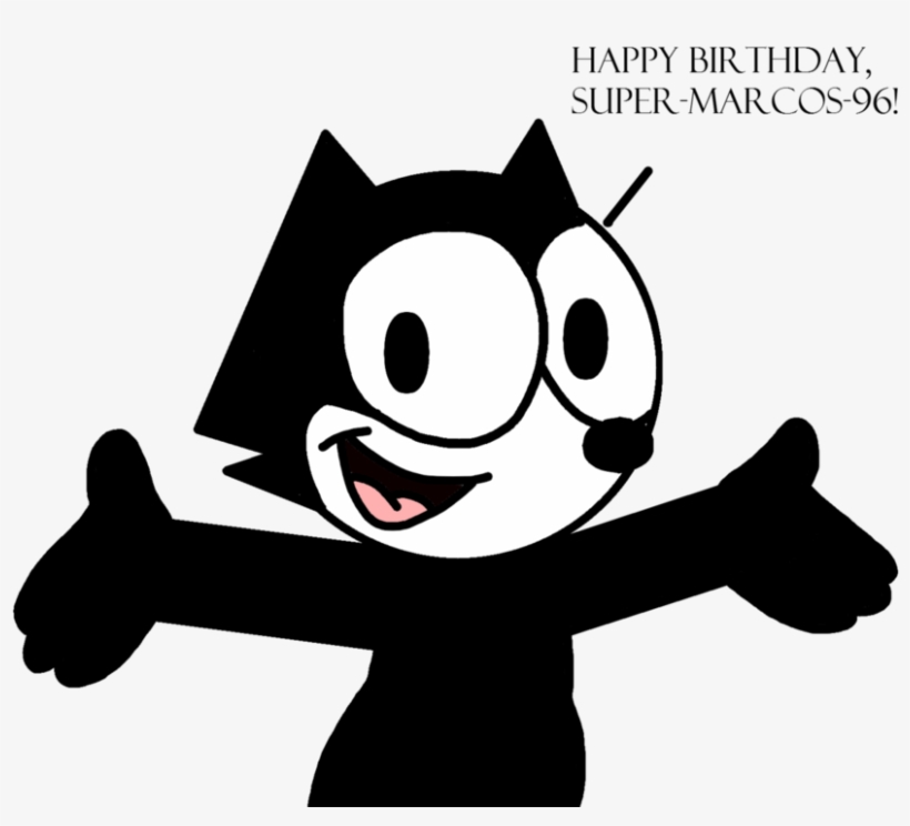 Felix Wishes To Me By Marcospower On - Felix The Cat, transparent png download
