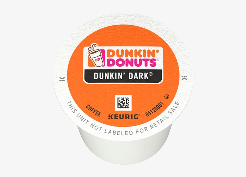 Dunkin' Dark® K‑cup® Pods - Decaf Original Blend Dunkin Donuts K Cups, transparent png download