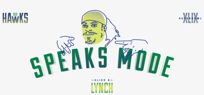 Beast Mode Just Told Me 'bout That Action On Speaks - Graphic Design, transparent png download