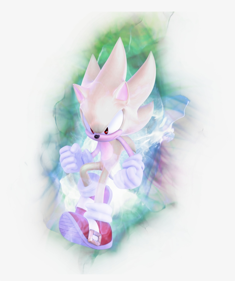 Hyper Sonic Vs Adult Franklin Richards - Hyper Sonic, transparent png download