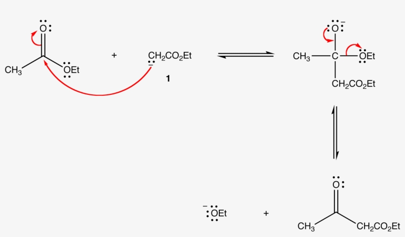Claisen Ester Condensation - Diagram, transparent png download