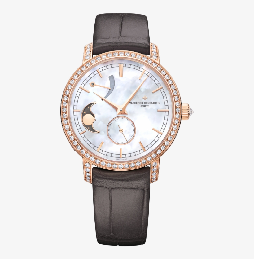 Traditionnelle Moon Phase - Vacheron Constantin Women's Watches, transparent png download