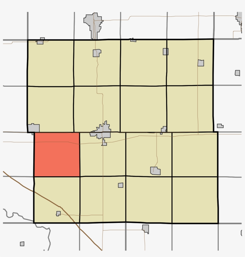 Westburg Township, Buchanan County, Iowa - Number, transparent png download