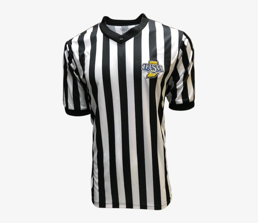 Indiana Ihsaa Ultra Mesh Basketball Referee Shirt - Sports Jersey, transparent png download