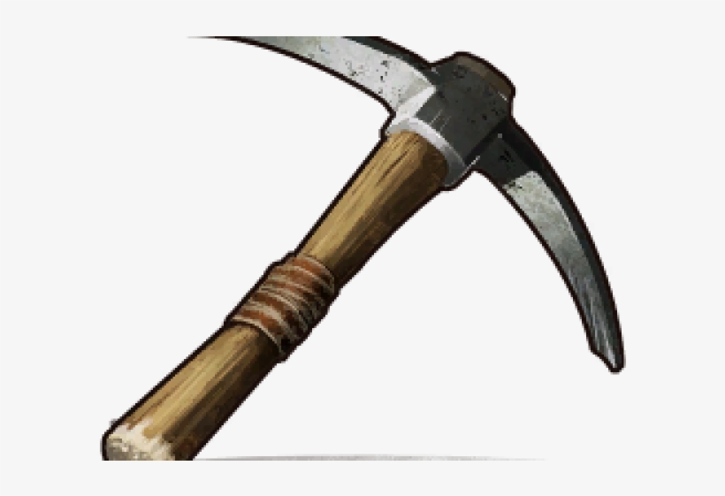 Rust Metal Pickaxe, transparent png download