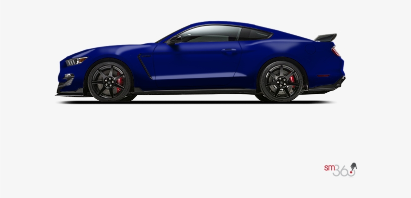 2018 Ford Mustang Shelby Gt350r - Orange Fury Mustang Stripes, transparent png download