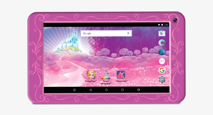 Estar 7“ Themed Tablet Pink P - E Star Themed Tablet, transparent png download