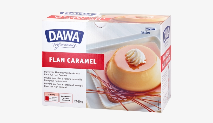 Flan Au Caramel Dawa - Dessert, transparent png download