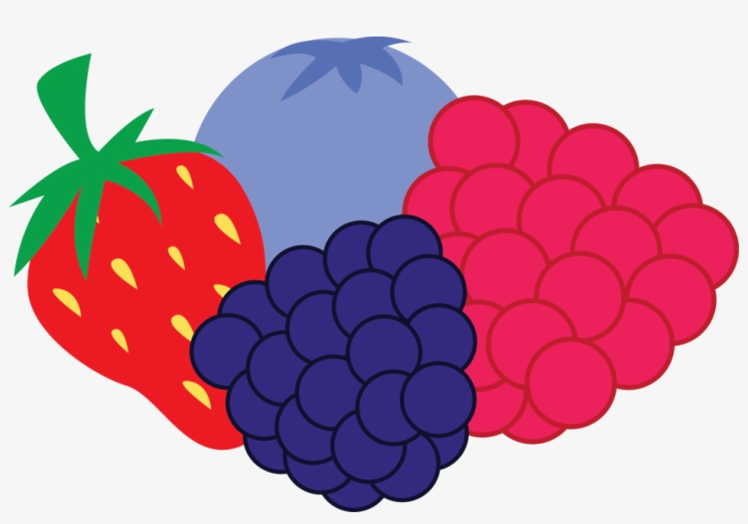 Raspberry Clipart Transparent Background - Berries Cartoon Png, transparent png download