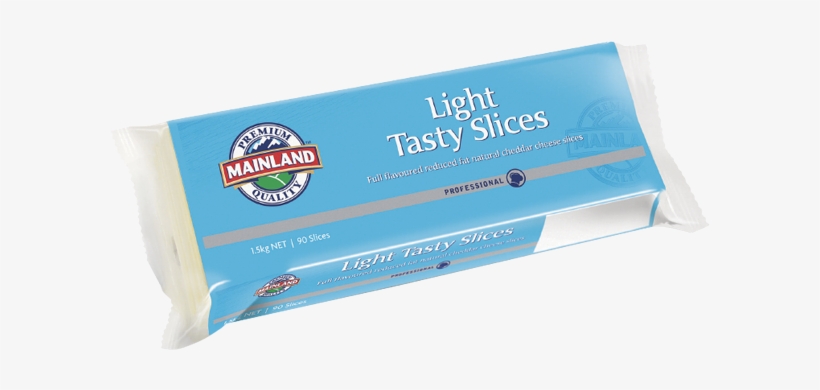 Mainland Light Tasty Slices - Paper, transparent png download