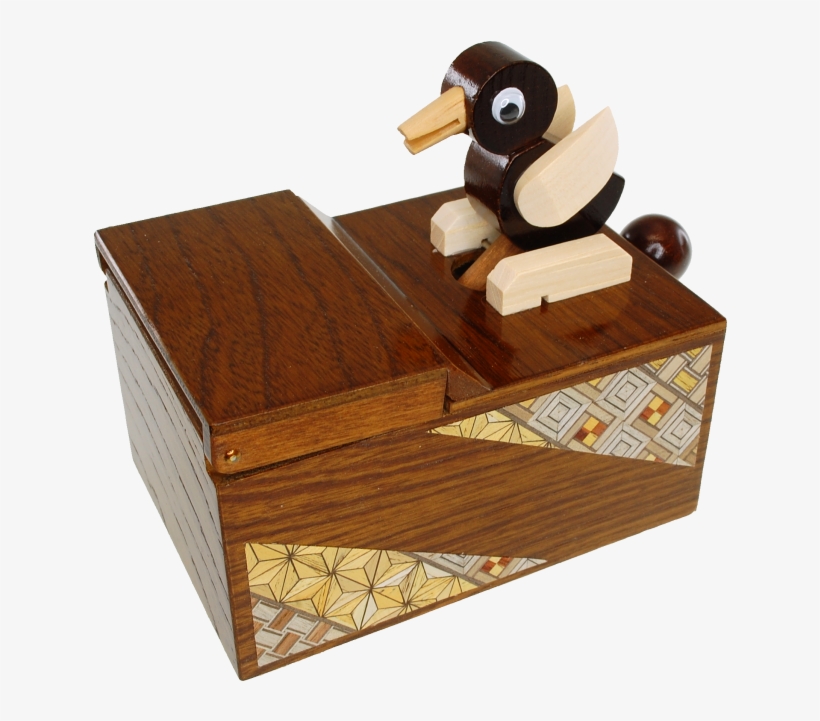 Karakuri Toothpick Bird - Plywood, transparent png download