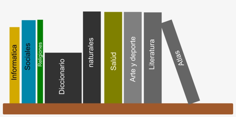 Libros - Estan Organizados Los Libros En Una Biblioteca, transparent png download