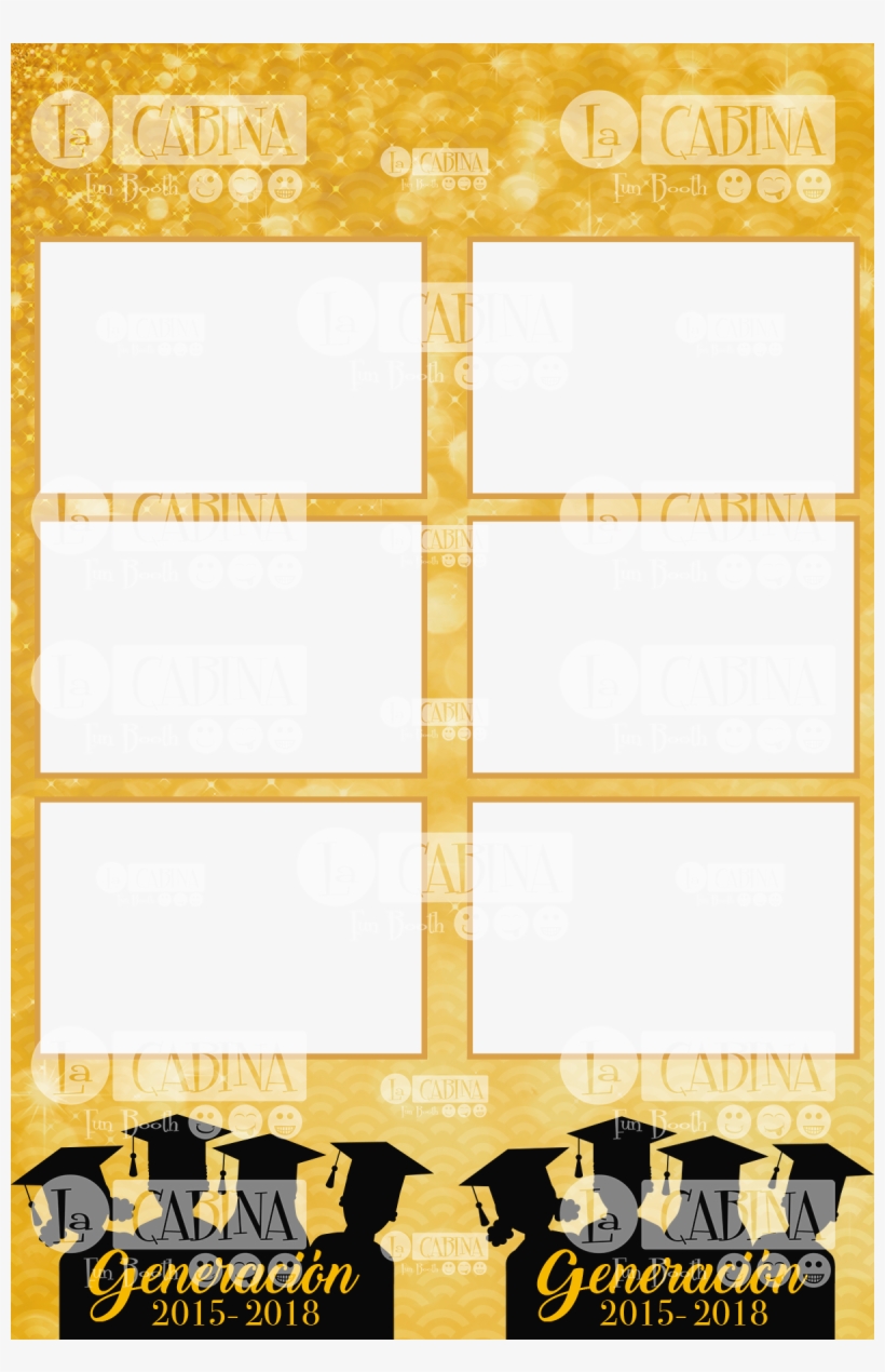 Graduación 08- Tiras Dobles - Poster, transparent png download
