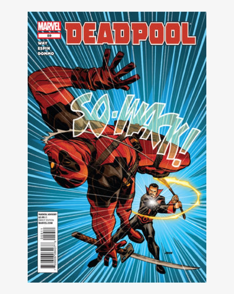 Купете Comics 2012-10 Deadpool - Dave Johnson Deadpool, transparent png download