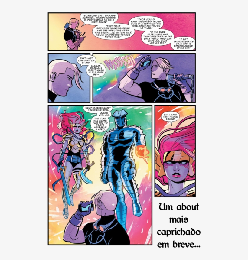 #thunderstrike#marvel Comics - Comics, transparent png download