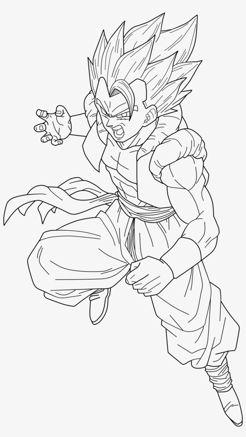 Download Super Saiyan 4 Gogeta Free Coloring Pages Gogeta Super 