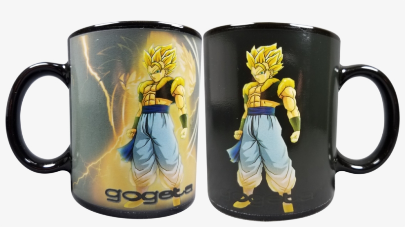 Mug Color Change Gogeta - Dragon Ball Z Gogeta, transparent png download