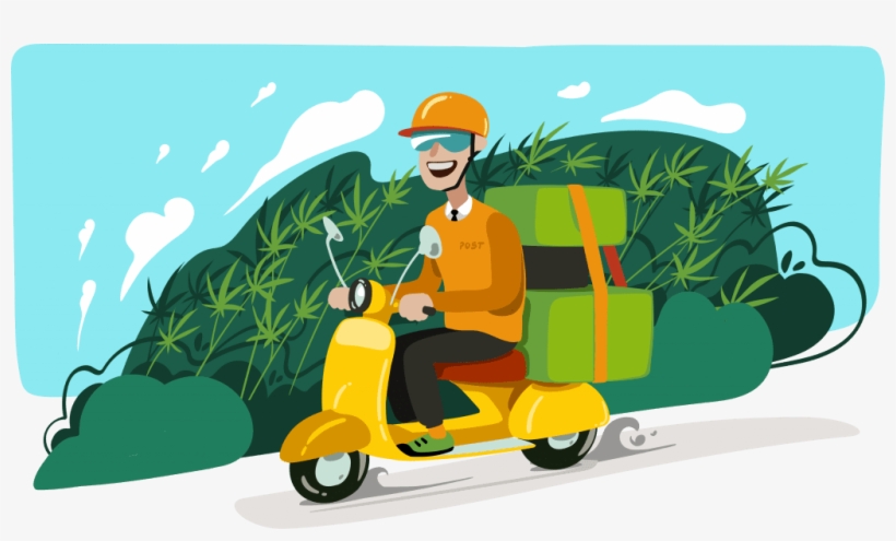 Obtaining Weed - Illustration, transparent png download