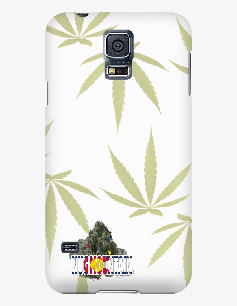 Large Weed Leaf Pattern Phone Case - Maple Leaf, transparent png download