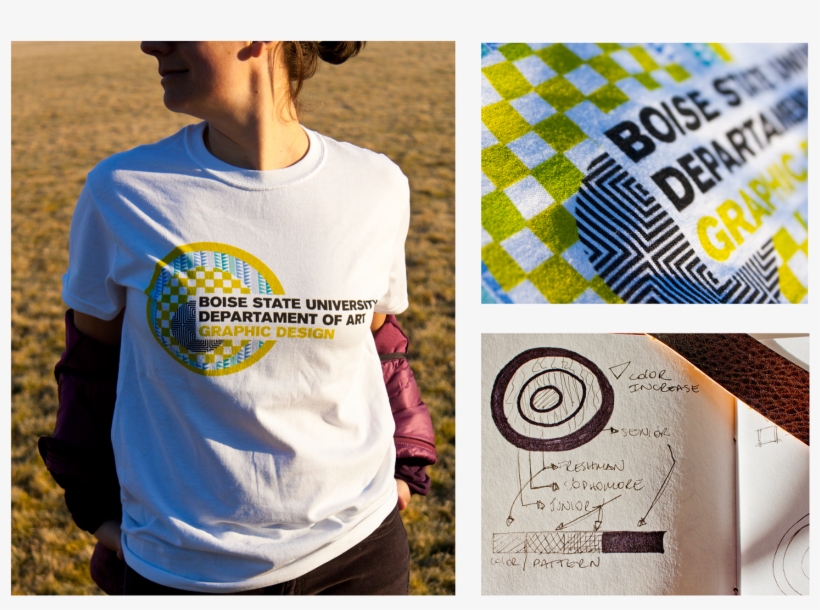 Boise State Department Of Art T-shirt, transparent png download